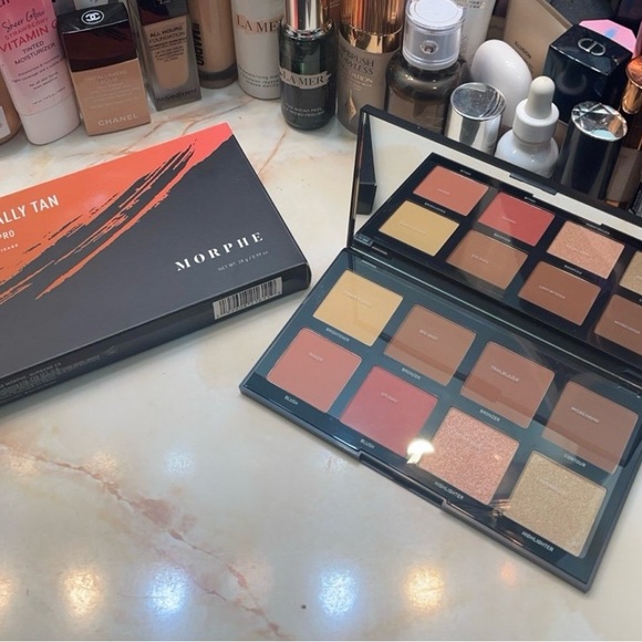 Morphe ~ ‘8T TOTALLY TAN’ Complexion Pro Face Palette ~ RARE ~ Full Size ~ NIB